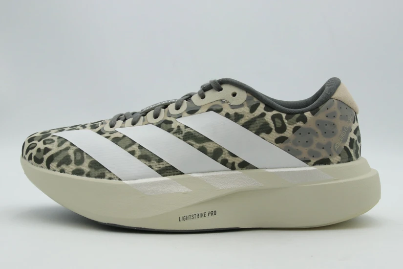 Adidas Performance Adizero EVO SL Αθλητικά Παπούτσια για Τρέξιμο Εκρού, Λαδί, Λευκά, Γκρι