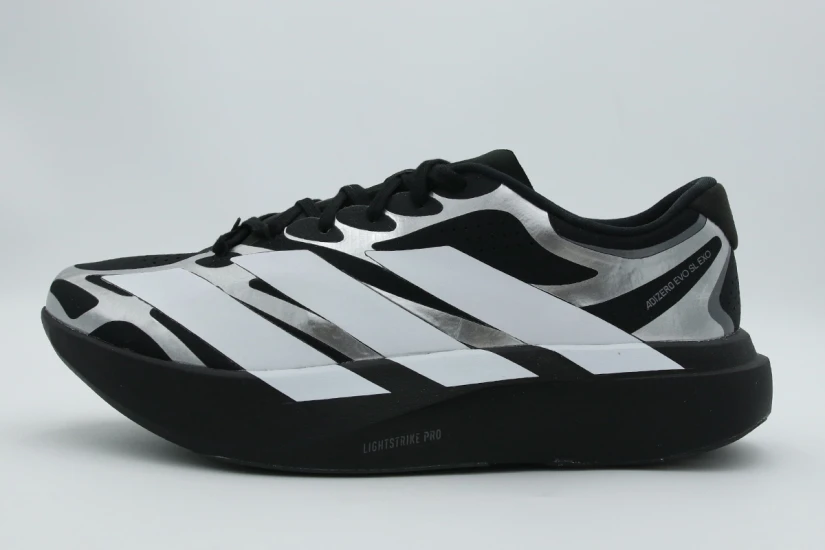 Adidas Performance Adizero EVO SL Exo Αθλητικά Παπούτσια για Τρέξιμο Μαύρα, Ασημί, Λευκά