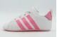 Adidas Performance Grand Court Crib Βρεφικά Sneakers Λευκά, Ροζ