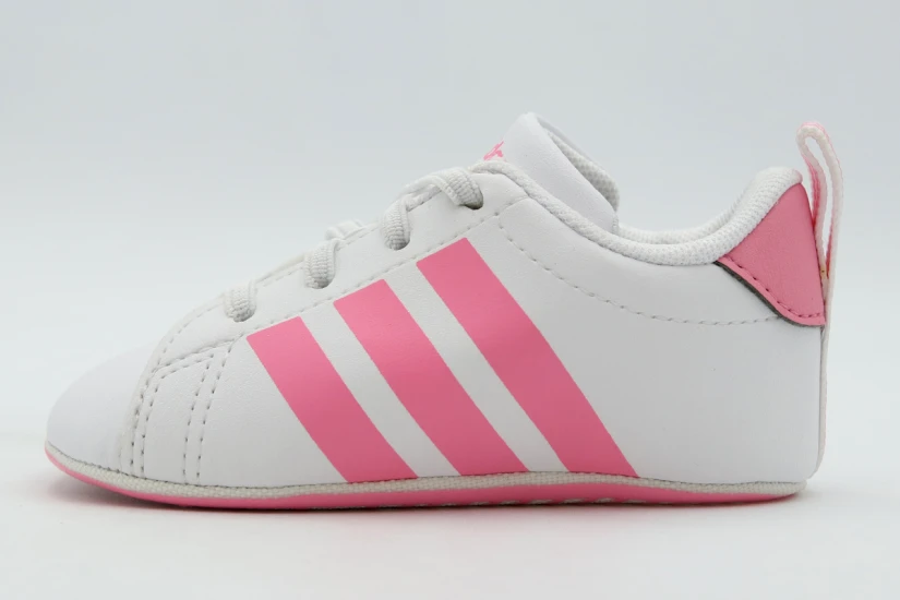 Adidas Performance Grand Court Crib Βρεφικά Sneakers Λευκά, Ροζ