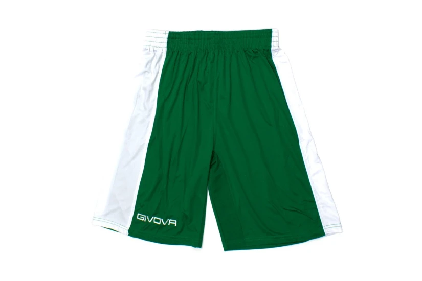 Givova Kit Power Shorts (KITB05 SHORTS GREEN-WHITE)