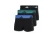Adidas Performance Active Flex Cotton Ανδρικά Boxer Εσώρουχα Μαύρα 3 Τεμάχια