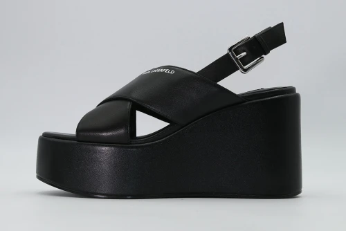 Karl Lagerfeld Wendy Kross Strap Sling Πέδιλα (KL33325 000)