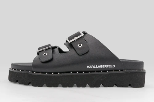 Karl Lagerfeld Kaia Double Buckle Σανδάλια (KL81506 000)