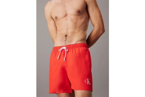 Calvin Klein Medium Drawstring Μαγιό Σορτς Ανδρικό (KM0KM01101 XM8)