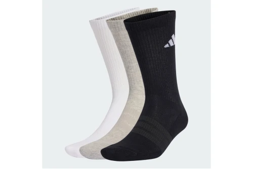 Adidas Performance Cushioned Sportswear Κάλτσες Ψηλές 3 Ζευγάρια (KR7120)