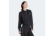 Adidas Performance Essentials Animal Print 3-Stripes Γυναικεία Βαμβακερή Ζακέτα με Κουκούλα Μαύρη