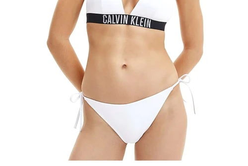 Calvin Klein String Side Tie Cheeky Μαγιό Bikini Bottom Γυναικείο (KW0KW01724 YCD)