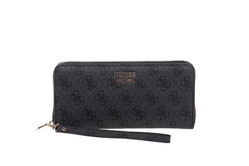 Guess Brenton 4G Logo Maxi Πορτοφόλι (LG9648146 COAL LOGO)