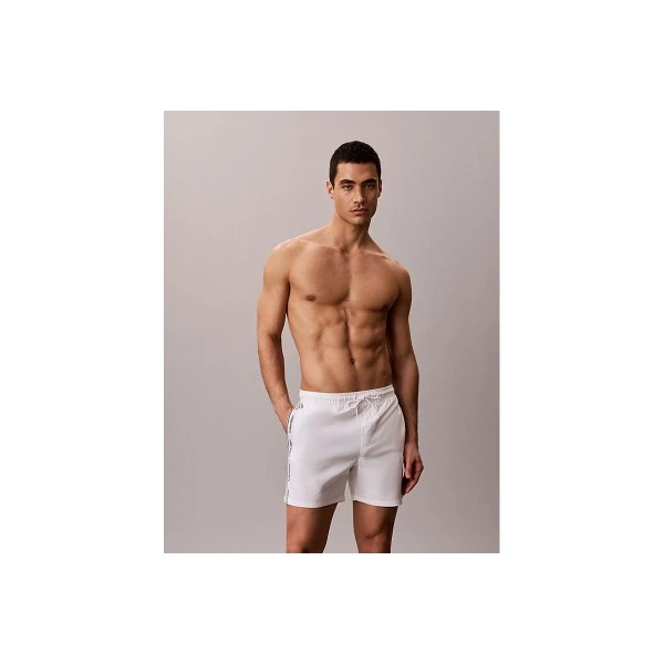 Calvin Klein Core Solid Swim Μαγιό Σορτς Ανδρικό (LV00N61002 100)