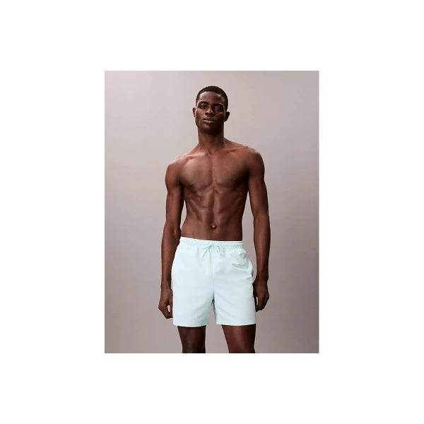 Calvin Klein Monogram Medium Drawstring 13Cm Μαγιό Σορτς Ανδρικό (LV00N61045 3Q5)