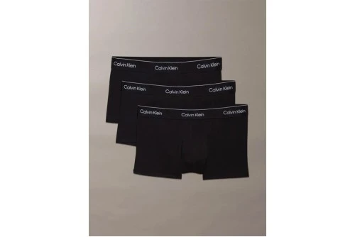 Calvin Klein Icon Cotton Stretch Low Rise Εσώρουχο Boxer 3-Τεμάχια (LV00NB4389 TM6)