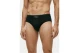 Calvin Klein Graphic Monogram Ανδρικά Εσώρουχα Σλιπ Μαύρα 3-Τεμάχια