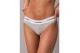 Calvin Klein Icon Cotton Modal Γυναικείο Εσώρουχο String Γκρι, Λευκό