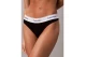 Calvin Klein Icon Cotton Modal Γυναικείο Εσώρουχο String Μαύρο, Λευκό