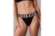 Calvin Klein Intense Power Microfibre Γυναικείο Εσώρουχο String Μαύρο, Λευκό