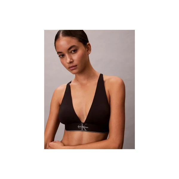Calvin Klein Graphic Monogram Microfibre Bralette Γυναικείο (LV00QF8703 UB1)