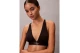 Calvin Klein Graphic Monogram Microfibre Γυναικείο Bralette Μαύρο