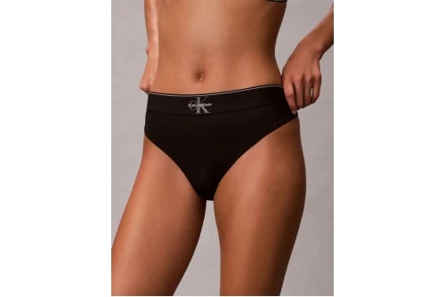 Calvin Klein Graphic Monogram Microfibre Εσώρουχο String Γυναικείο (LV00QF8813 UB1)