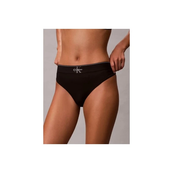 Calvin Klein Graphic Monogram Microfibre Εσώρουχο String Γυναικείο (LV00QF8813 UB1)