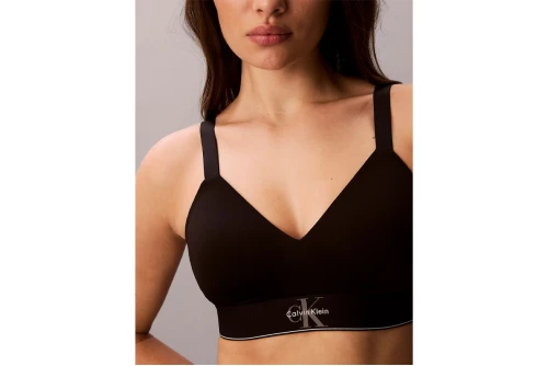 Calvin Klein Graphic Monogram Microfibre Lightly Lined Bralette Γυναικείο (LV00QF8877 UB1)