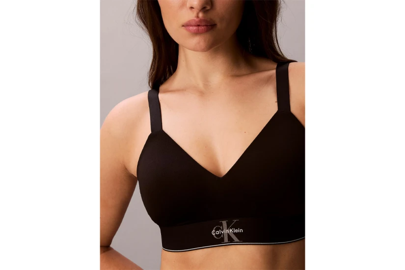 Calvin Klein Lined Γυναικείο Bralette Μαύρο