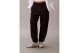 Calvin Klein Mesh Monogram Logo Γυναικείο Παντελόνι Φόρμας Μαύρο