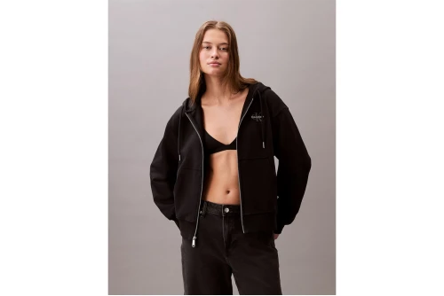 Calvin Klein Monologo French Terry Ζακέτα Βαμβακερή Γυναικεία (LV047B270G UB1)