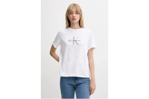 Calvin Klein Monogram Logo T-Shirt Γυναικείο (LV047B865G YAA)