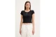 Calvin Klein Cotton Stretch Rib Baby Γυναικείο Κοντομάνικο T-Shirt