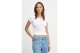 Calvin Klein Cotton Stretch Rib Baby Γυναικείο Κοντομάνικο T-Shirt