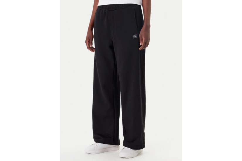Calvin Klein Cotton Badge Regular Fit Γυναικείο Παντελόνι Φόρμας
