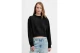 Calvin Klein Mesh Γυναικεία Μακρυμάνικη Μπλούζα Μαύρη