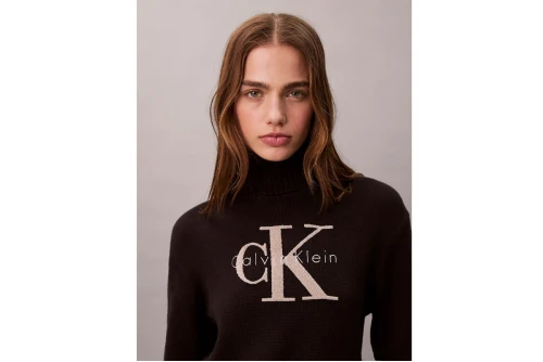 Calvin Klein Soft Chenille Roll Neck Πουλόβερ Γυναικείο (LV047D354G UB1)