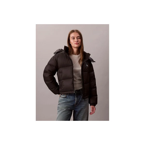 Calvin Klein Short Down Μπουφάν Puffer Γυναικείο (LV047D501G UB1)
