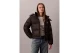 Calvin Klein Short Down Γυναικείο Μπουφάν Puffer με Κουκούλα Μαύρο
