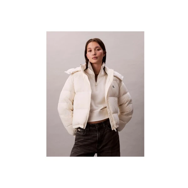 Calvin Klein Short Down Μπουφάν Puffer Γυναικείο (LV047D501G VDV)