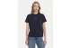 Calvin Klein Glossy Metallic Logo Γυναικείο Κοντομάνικο T-Shirt Μαύρο