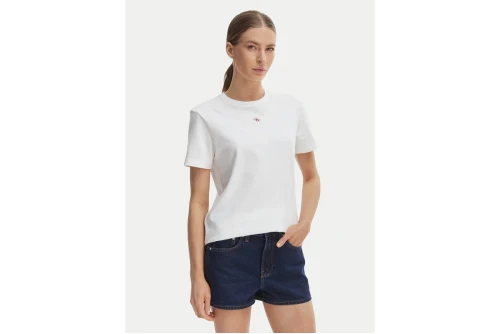 Calvin Klein Woven Label Classic Fit T-Shirt Γυναικείο (LV047F227G YAF)