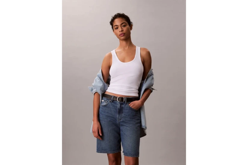 Calvin Klein Denim Γυναικεία Βερμούδα Τζιν