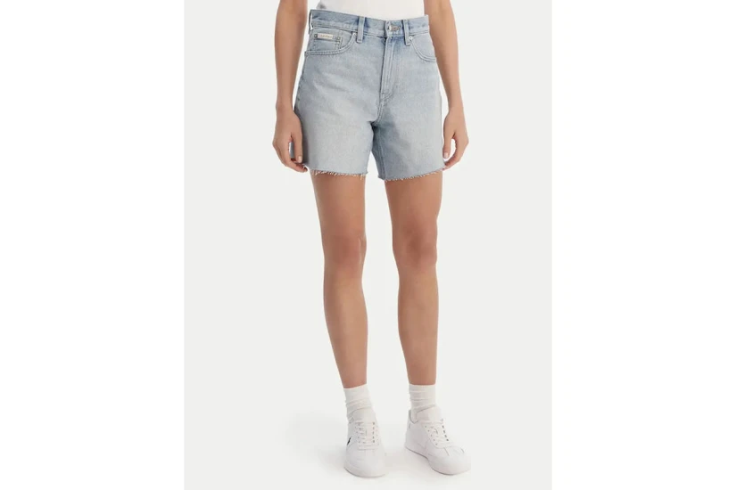 Calvin Klein Γυναικείο Σορτς Τζιν Γαλάζιο