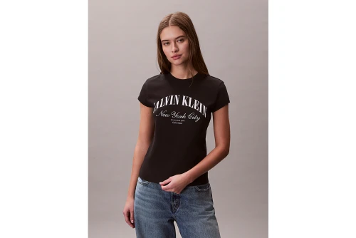 Calvin Klein Slim Varsity Logo T-Shirt Γυναικείο (LV047F815G UB1)
