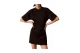 Calvin Klein Milano Jersey Draped Γυναικείο T-Shirt-Φόρεμα Mini Μαύρο