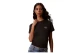 Calvin Klein Monologo Boxy Γυναικείο Κοντομάνικο T-Shirt Μαύρο