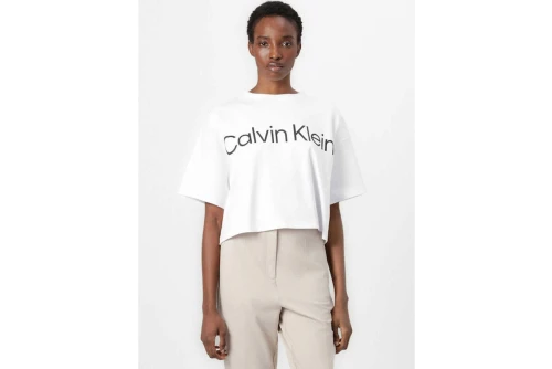 Calvin Klein Boxy Logo Graphic T-Shirt Γυναικείο (LV047G839G YAF)