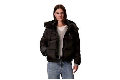Calvin Klein Short Down Μπουφάν Puffer Γυναικείο (LV047H500G UB1)