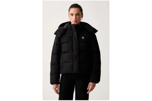 Calvin Klein Short Hooded Μπουφάν Puffer Γυναικείο (LV047H504G UB1)