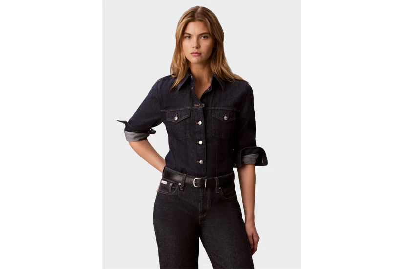 Calvin Klein Trucker Shirt Forever Indigo (LV047H777G 46E)