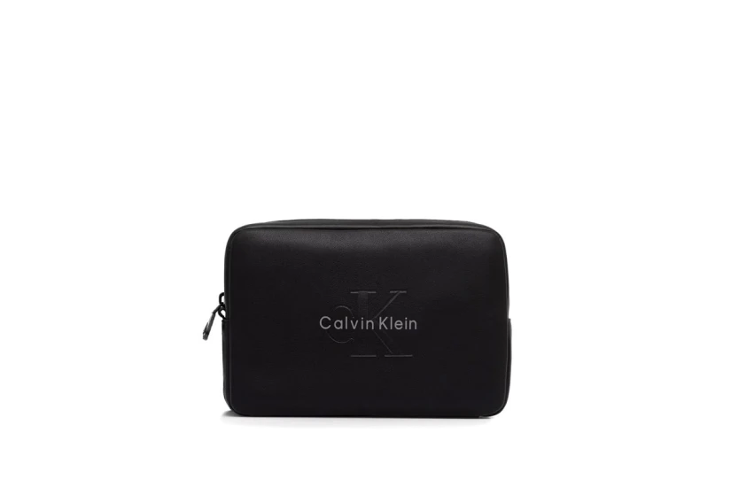 Calvin Klein Bold Pouch With Handle Ανδρικό Πορτοφόλι Μαύρο