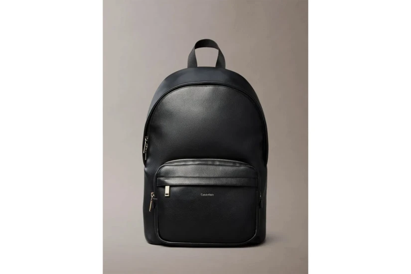 Calvin Klein Raised Round Ανδρικό Backpack Μαύρο